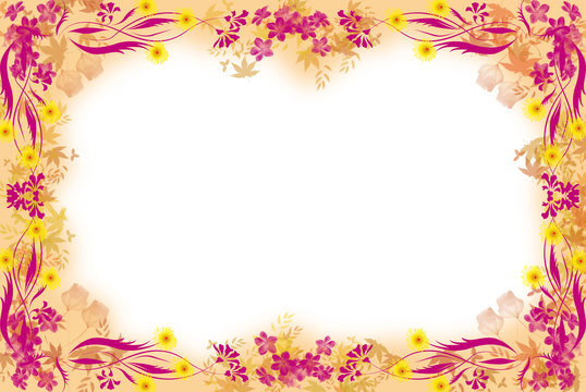Marco floral