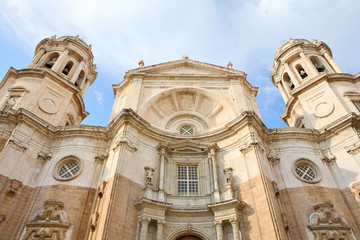 Fototapeta na wymiar Katedra w Kadyksie (Hiszpania)