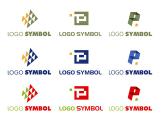 Arrow P logo/signature/icon/symbol