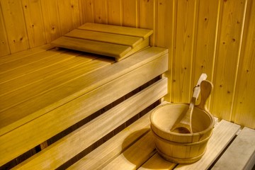 Fototapeta na wymiar Sauna