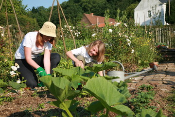 famille potager