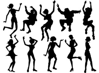 Dancing Silhouettes