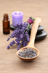 Obraz na płótnie Canvas lavender aromatherapy