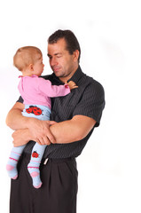 vater mit kind