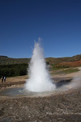 Geysir auf Island