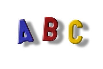 A B C  