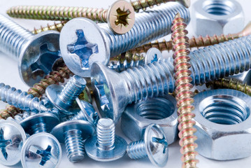 Bolts, screws, nuts