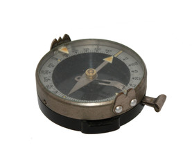 Old russian compass