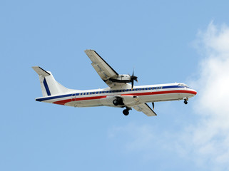 Turboprop airplane