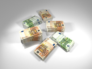 Jede Menge Euroscheine