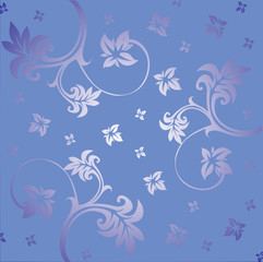 Fototapeta premium Abstract floral background. 