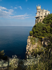 Swallow's Nest Castle Surrounding Sideview