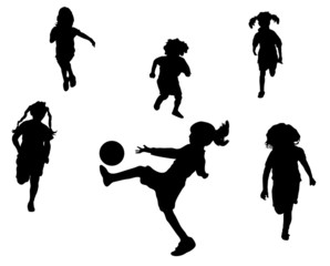 Girls Soccer Game