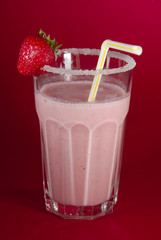 Strawberry milkshake