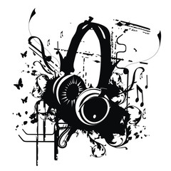 Headphones Vector