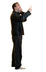 Pointing Male