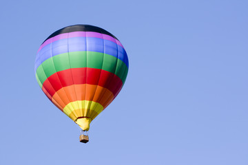 Naklejka premium beautiful hot air balloon