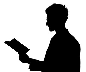 ragazzo con libro