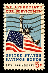 Servicemen -Savings Bonds Stamp