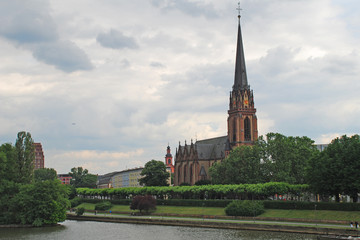 Fototapeta premium Kirche in Frankfurt