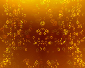 beer bubbles