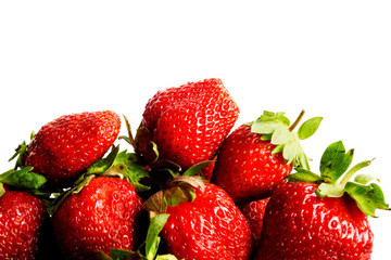Red strawberries