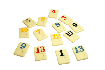 Obraz premium Zahlenbausteine