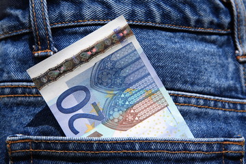 argent en poche