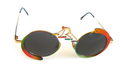 Sunglasses crazy funny model