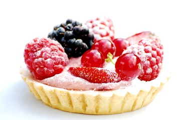 summer fruit tartlet
