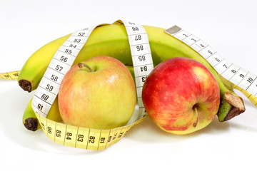 Äpfel und Bananen