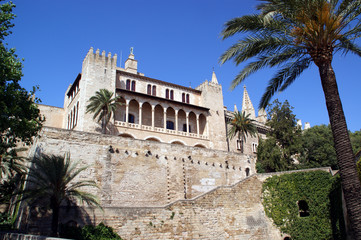 Palacio de la Almudaina-Palma de Mallorca-Baleares-Spain