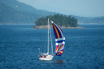 Fototapeta premium Sailing