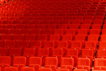 Fototapeta premium sieges salle spectacle