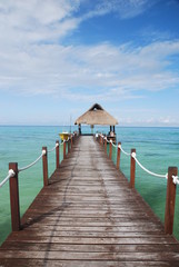 Obraz premium Cozumel pier