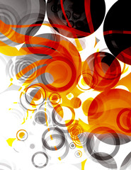 Circle Retro Background