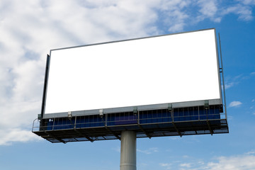 Outdoor advertising billboard - obrazy, fototapety, plakaty