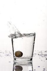 Fresh and cold water