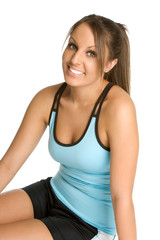 Smiling Fitness Girl