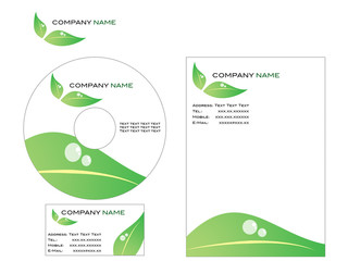 Company template leaves