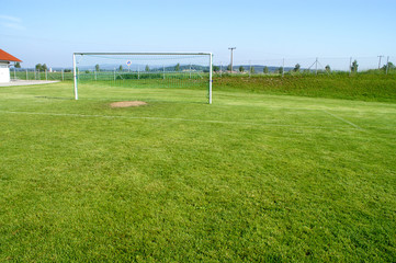 Fototapeta premium Fussball Tor