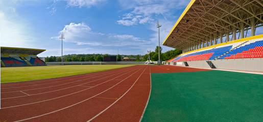 Fototapeta premium summer stadium