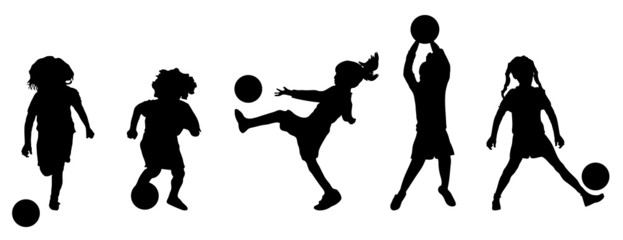 Girls Soccer Practice