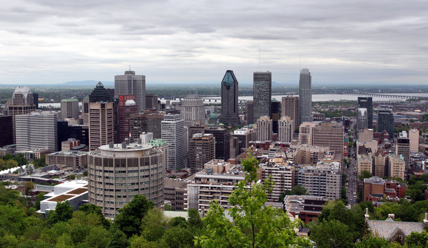 Nice Montreal Skyline