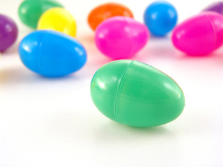 plastic easter eggs