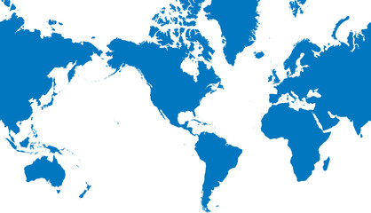 Fototapeta premium World map vector illustration