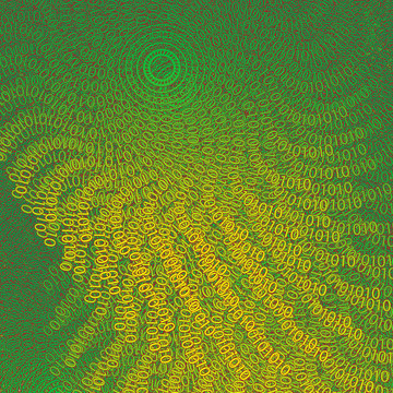 Background Made Of Binary Numbers 2