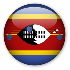 Swaziland flag button
