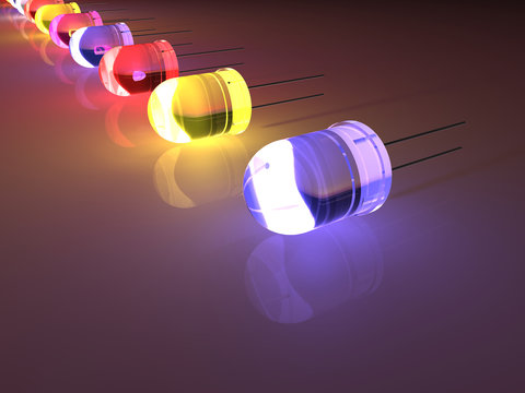 Bunte Led's