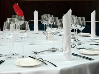 festtags tafel